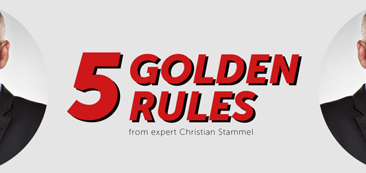 5 Golden Rules from Expert Christian Stammel