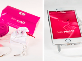 “With Babypod, Babies Learn to Vocalize from the Womb.” – Learn more at WTBCN16