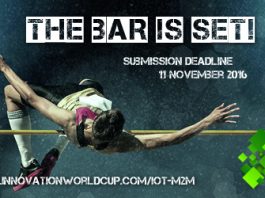 Get in quick… the submission deadline for the 5th IOT/M2M Innovation World Cup is approaching fast!