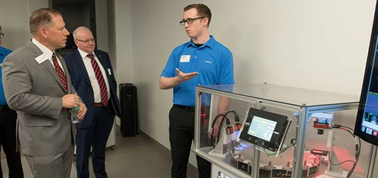 North Central College Opens Cutting-Edge Engineering Lab with Funding from OMRON north central college