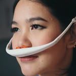 A Sleek, Comfortable Alternative to Face Masks: Wearable Filtration Device wearable filtration