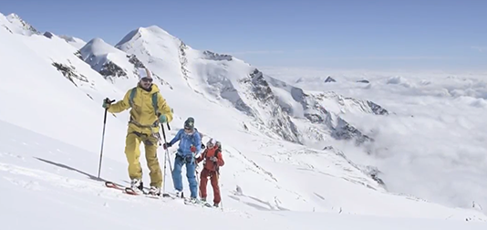 Pomocup: The First Smart Wearable Conceived By and For Ski Tourers Pomocup wearable for ski tourers