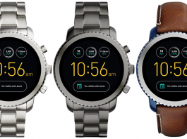 Fossil Updates Available For its Android Wear Watches with GPS and HR Tracking Fossil android wear update