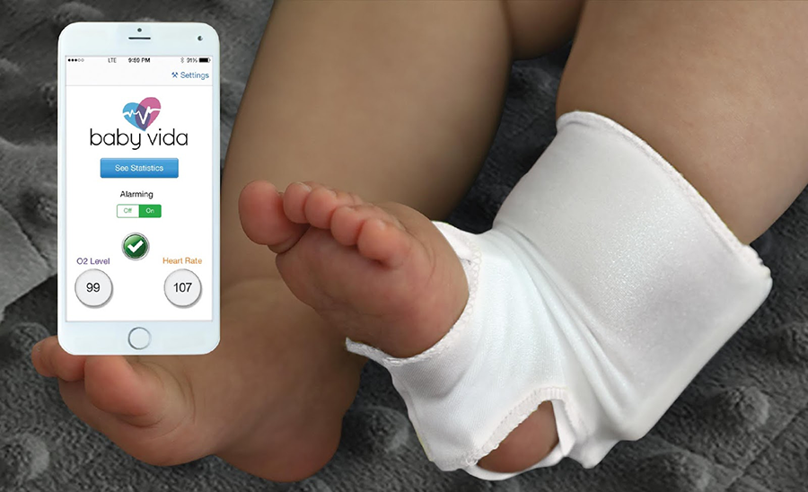 Wearable baby monitors