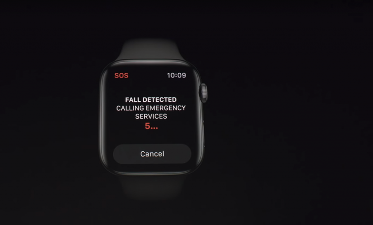 Apple Watch 4 fall detection