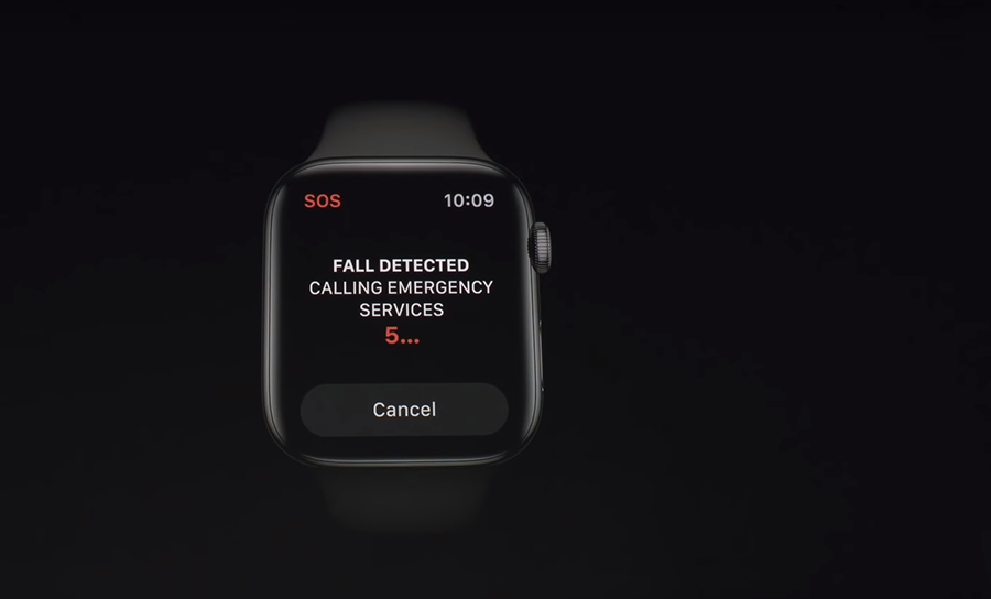 Use fall detection with best sale apple watch