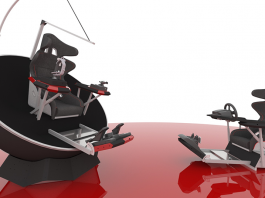 Feel Three Virtual Reality Motion Simulator Blasts Past Funding Goal On Kickstarter Feel Three VR motion simulator