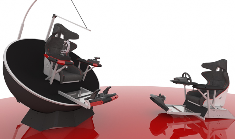 Feel Three VR motion simulator