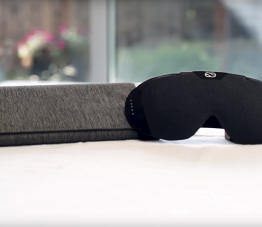 Put on Lumos Smart Sleep Mask and Say Goodbye to Jet Lag Lumos mask