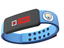 Manchester City Launches Fantom, a Wristband Aimed at Keeping Fans Connected Manchester city fantom