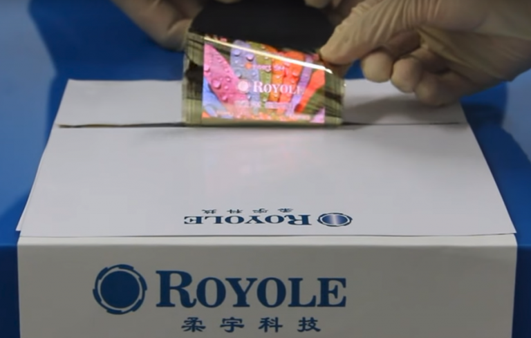 Royole flexible display
