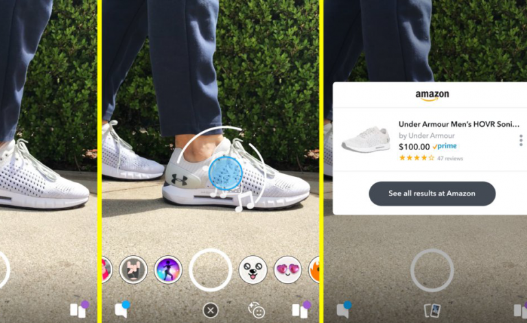 Snapchat Amazon partnership