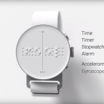 The Dot Braille Smartwatch Lets the Visually Impaired People See the World from a Different Angle Dot braille smartwatch