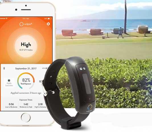 Eclipse Rx: Solar-Powered Wearable to Monitor Sun Exposure Developed by A Dermatologist Eclipse rx