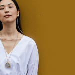 EMMESPHERE: Fashionable Sound Necklace with Built-In Wireless Headphones Emmesphere sound necklace