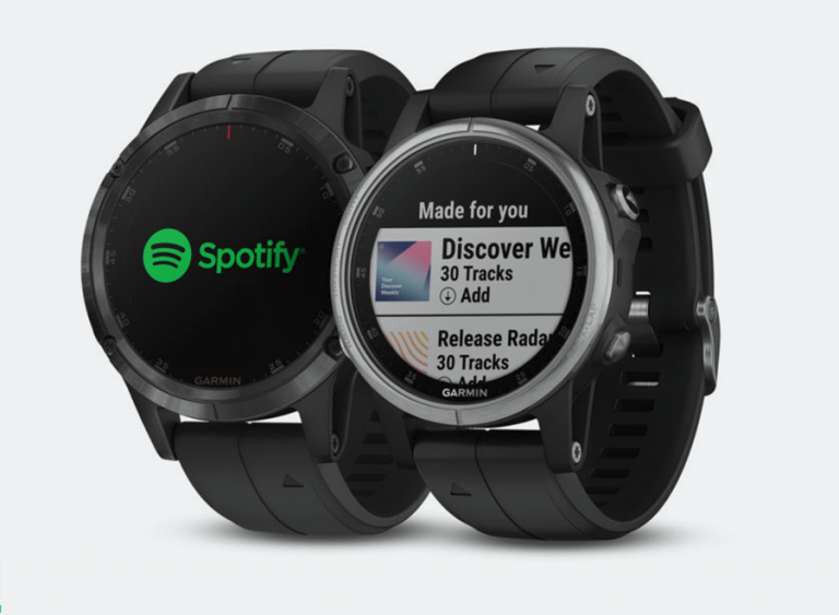 Garmin Fenix 5 plus spotify