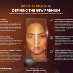 MediaTek Introduces Helio P70 SoC with Enhanced AI and Premium Upgrades to Mid-Range Devices MediaTek Helio P70