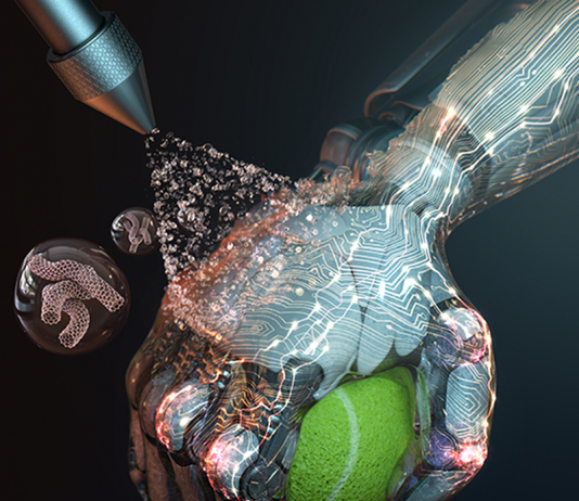 Robotic Skin Made from Spray Coated Tactile Sensor Will Enable Robots to Perform Wide Variety of Tasks Spray coated tactile sensor