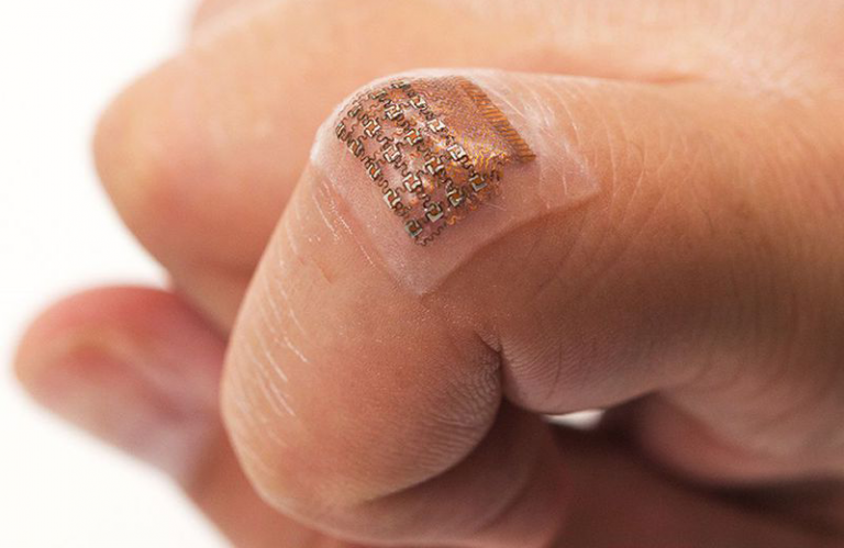 Blood pressure monitor patch