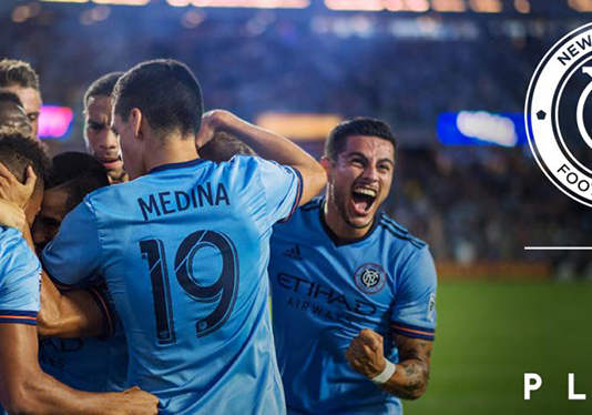 New York City FC Partners with PLAYR Soccer GPS Tracking System NYCFC PLAYR