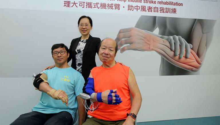 Robotic arm stroke patients
