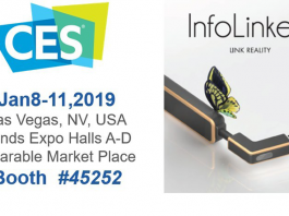 CES 2019: WESTUNITIS Will Showcase a New Wearable Concept “Link Reality” and Wearable PC “InfoLinker” WESTUNITIS LinkReality InfoLinker