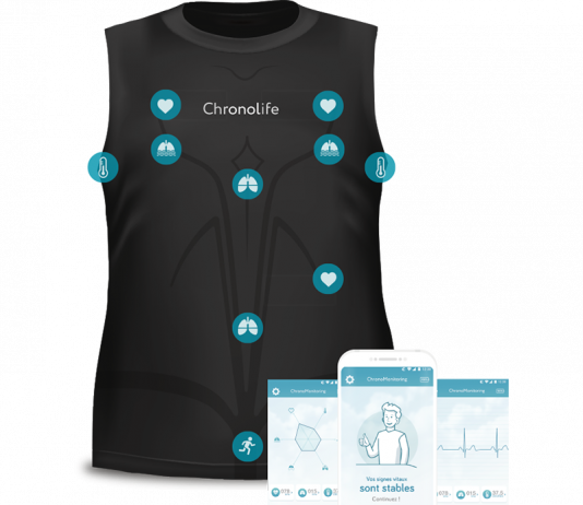 CES 2019: This Smart Vest Aims to Predict Your Heart-Attack Before it Happens Chronolife vest chf