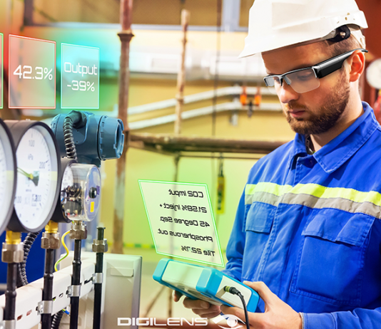 CES 2019: DigiLens Unveils Augmented Reality Smartglasses DigiLens AR glasses