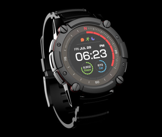 Matrix PowerWatch 2 Uses Solar and Body Heat to Power Heart Rate Monitor, GPS Now at CES 2019 Matrix PowerWatch 2
