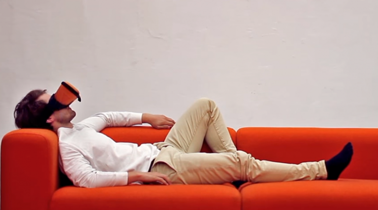 MovieMask portable cinema