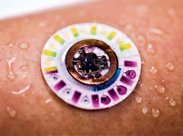 Sticker-Like Thin Wearable Sensor Monitor Biomarkers without Needing External Power Source Sensor measures biomarkers