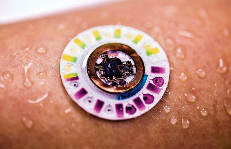 Sensor measures biomarkers