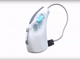 Starkey AI Hearing Aid with Heart Rate Sensor and Real-Time Translation at the CES 2019 Starkey AI hearing aid