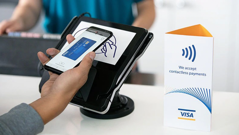 Visa contactless NFL