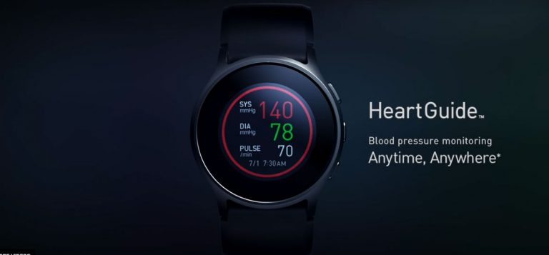 CES 2019: Omron HeartGuide Blood Pressure Monitor Smartwatch