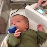 Special Pacifier Plays Songs to help Premature Babies Develop Skills to Suck for Milk Pacifier activated lullaby
