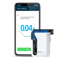 BACtrack View: Check Sobriety with Ease from a Smartphone BACtrack View alcohol test