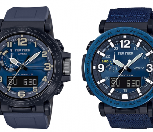 Casio Unveils New Midnight Navy Series for its PRO TREK Smartwatch Casio Midnight Navy PRO TREK