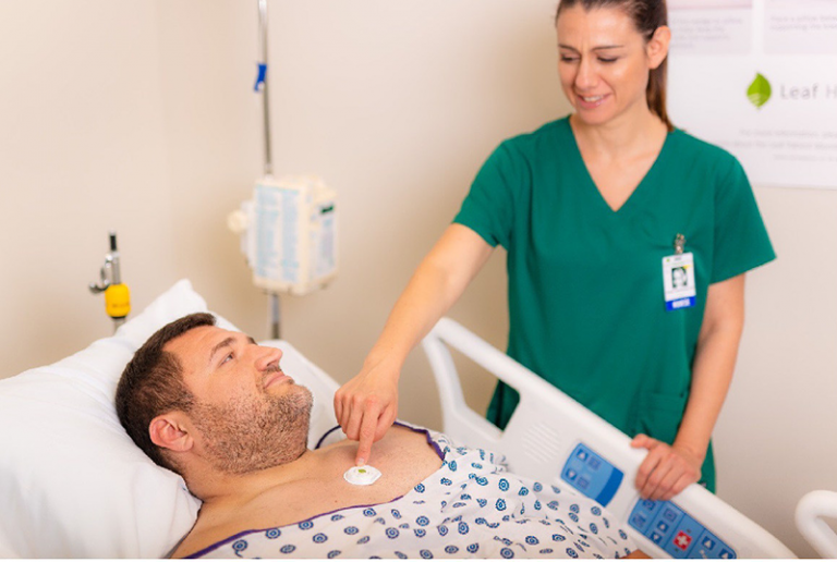 Leaf patient monitoring