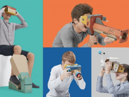 Nintendo Switch is Finally Getting VR-Style Headset – Made Out of Cardboard Nintendo Switch VR