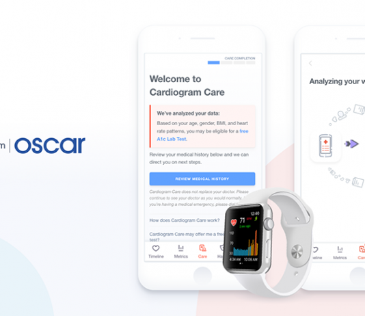 Cardiogram Signs Deal with Oscar Health to Allow Members Free Wearable-Based Monitoring Cardiogram Oscar Health Deal