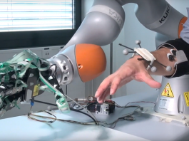 Smart Artificial Hand Combines User and Robotic Control for Assistive Solution EPFL Smart Robotic hand
