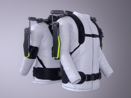 Hyundai Develops Lighter Exoskeleton to Ease Burden in Overhead Work Hyundai VEX exoskeleton