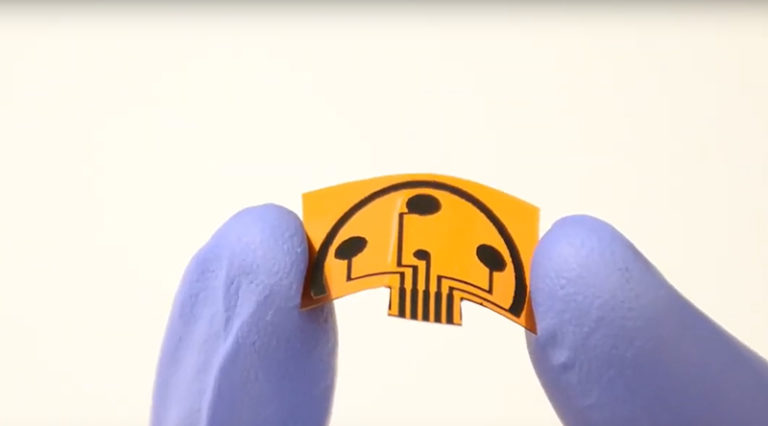 Sensor monitors stress