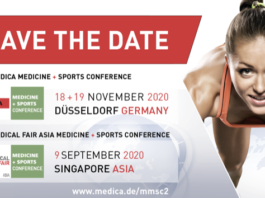 Save the date & Call for Speakers: 8th MEDICA MEDICINE + SPORTS CONFERENCE & 3rd MEDICAL FAIR ASIA MEDICINE + SPORTS CONFERENCE
