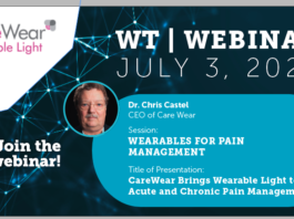 WT | Studio Talk: CareWear® – Wearables for Pain Relief