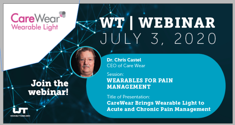 WT | Studio Talk: CareWear® – Wearables for Pain Relief