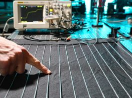 Smart Textile Fibers Powered By Soft Transmission Lines Measure Wearer’s Health EPFL smart textile