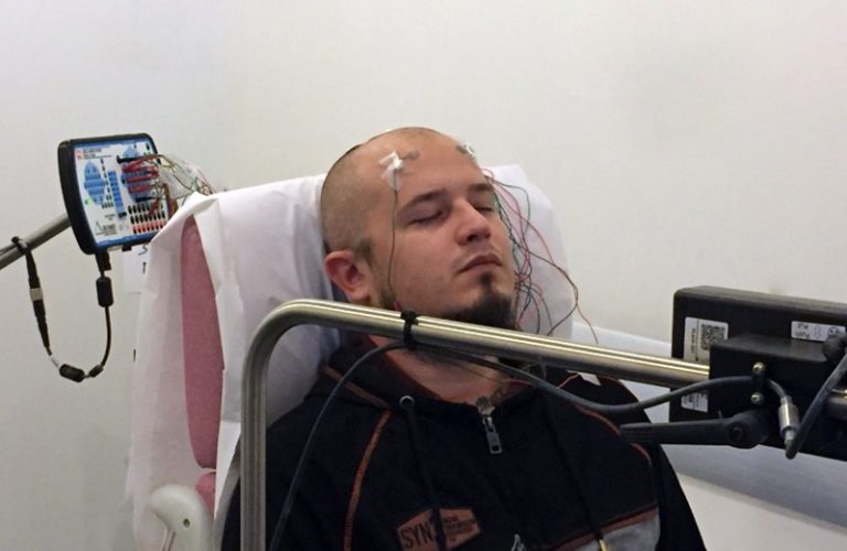 Tattoo electrodes for EEG