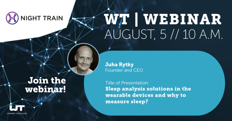 WT | Studio Talk: Night Train – Wearables for Sleep Analysis